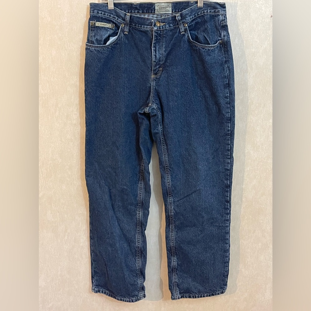 Women’s C.E. Schmidt Workwear Jeans Size 14 X 32 (Measurements 34 X 31)